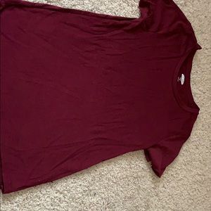 Maroon T-shirt